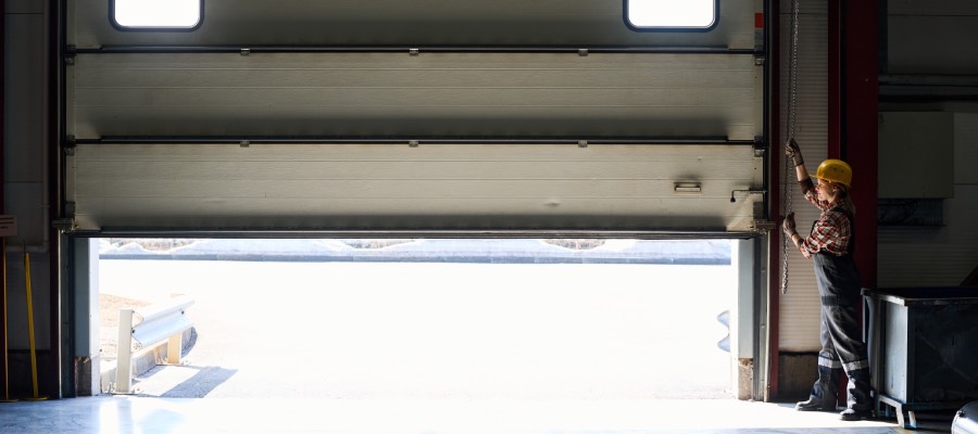 garage door roller track