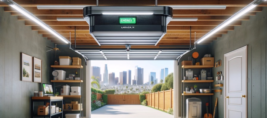 energy efficient garage door opener