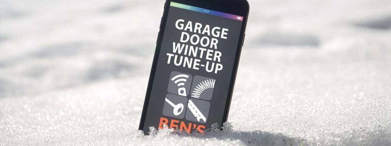 garage door winter tune up