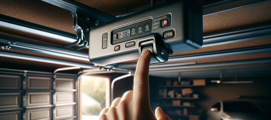 garage door opener adjustment