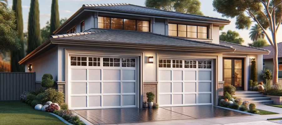 vinyl garage doors