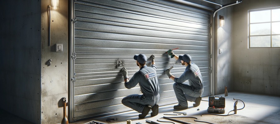 steel garage door repair
