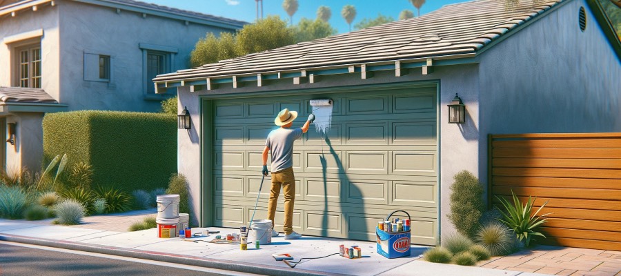 painting garage