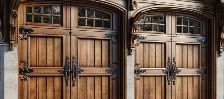Carriage garage doors