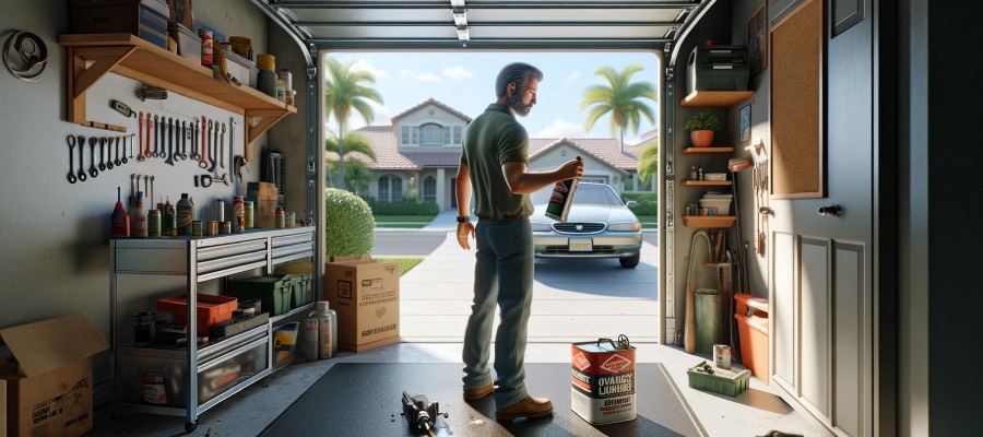 garage door lubrication