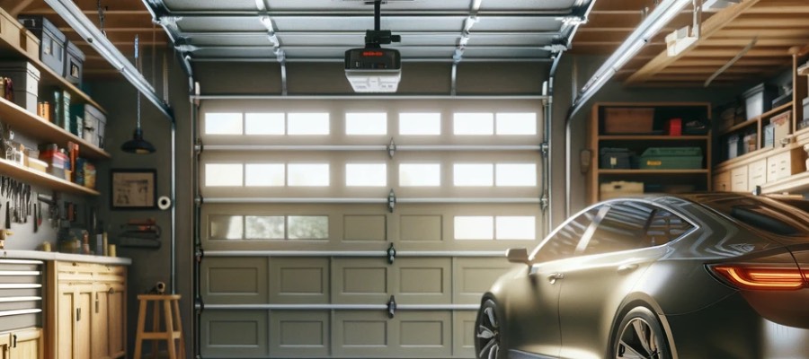 garage door interior