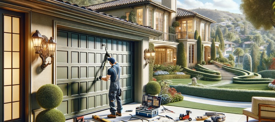 Beverly Hills garage replacement