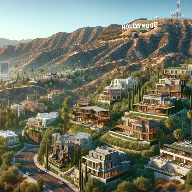 Hollywood hills ca