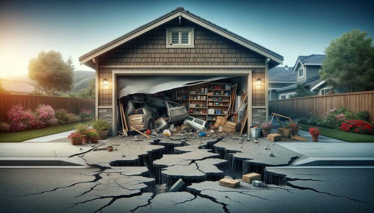 garage door and earthquakes in los angeles