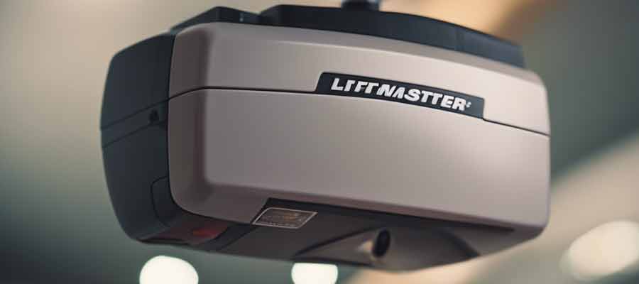 a functional garage door opener