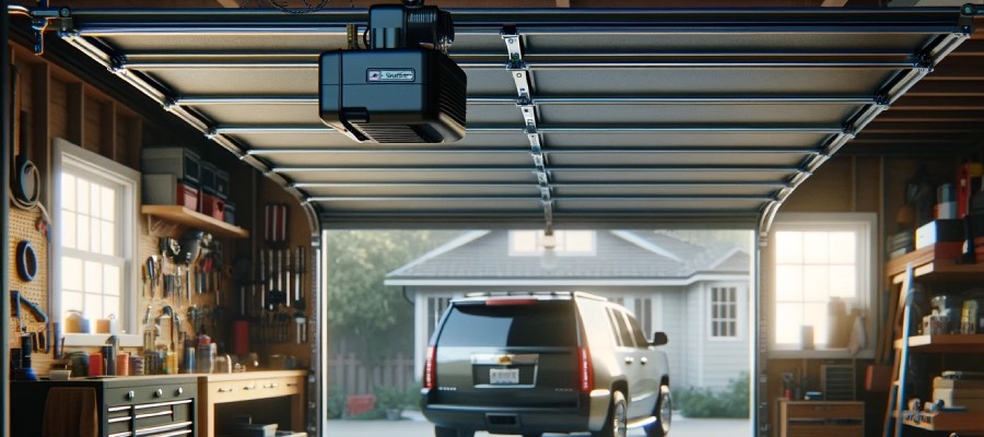 screw drive garage door opener