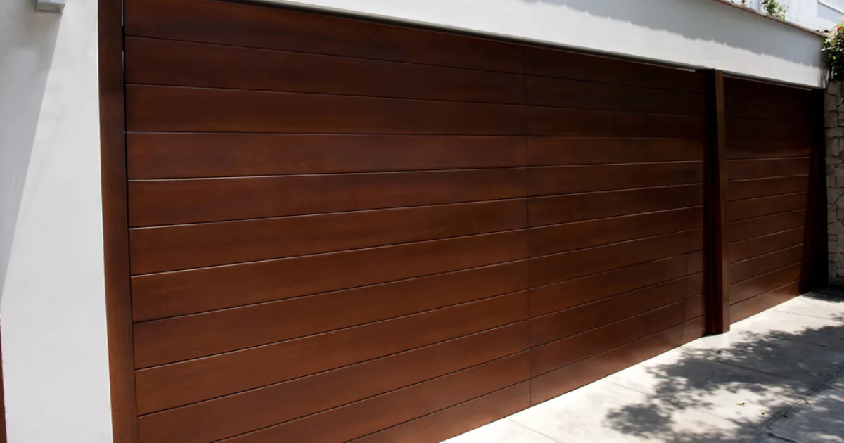 wood garage doors Los Angeles